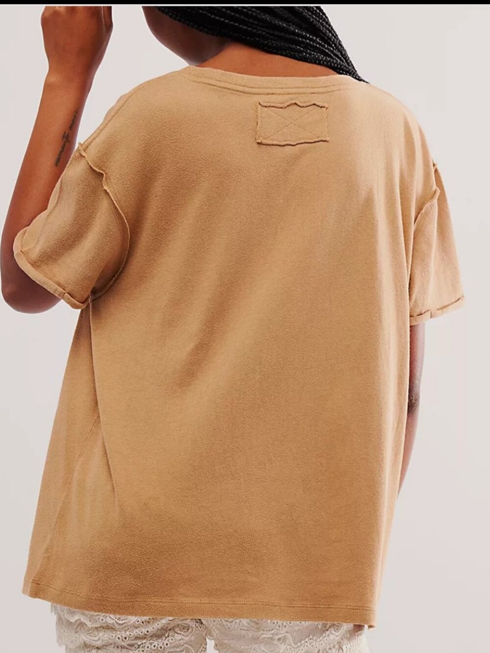 Free People Horsin Around Tee Shirt, * New With Tags * Size Small (oversized) - Picture 2 of 3